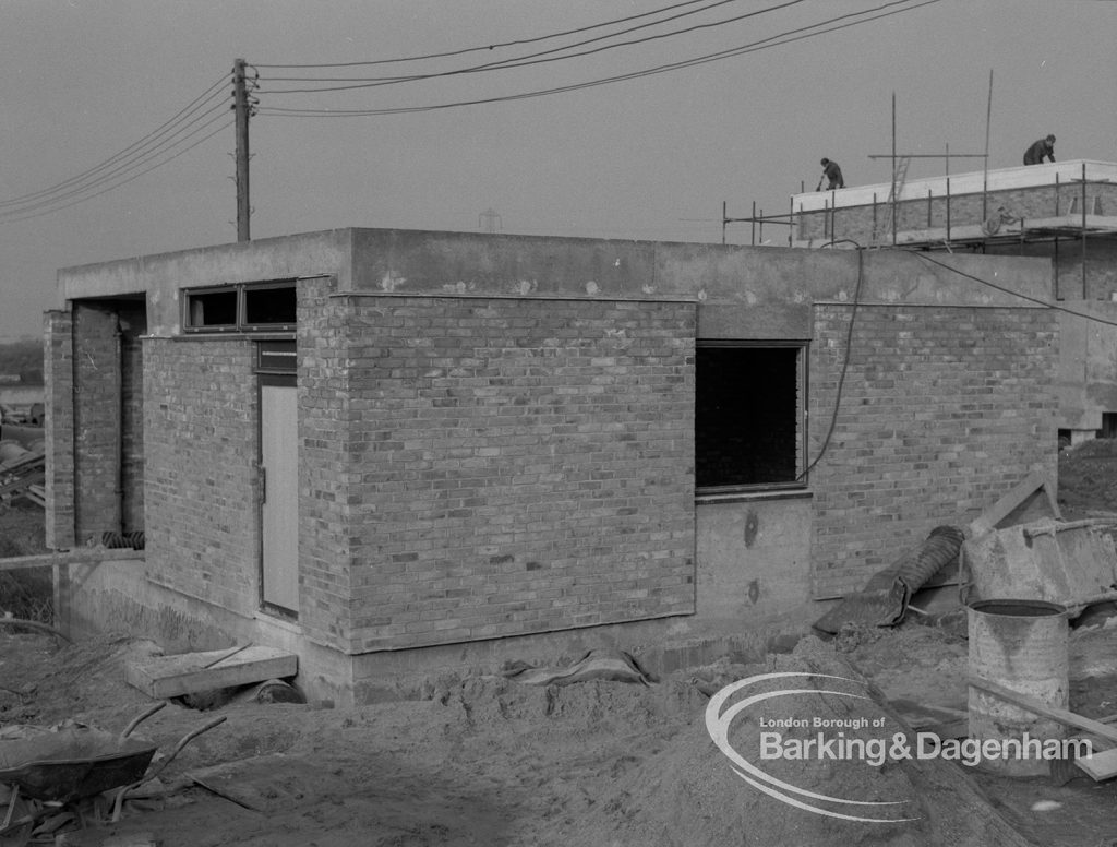 Sewage Works Reconstruction (Riverside Treatment Works) [French’s Contract at Rainham] XX, showing perimeter pump house in building, 1967