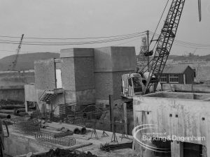 Sewage Works Reconstruction (Riverside Treatment Works) [French’s Contract at Rainham] XX, showing view of new works, 1967