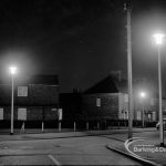 Street lighting at night...