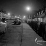 Street lighting at night...