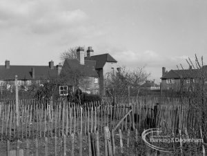 No. 1 Lodge Cottages, Dagenham taken from south-east, 1968