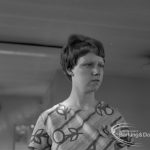 London Borough of Barking Libraries staff at Rectory Library, showing Miss Kay Smith, now Mrs Martin Kruper, 1968