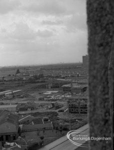 View from Cadiz Court, Dagenham, of Wellington Drive area, east section, 1968