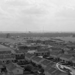 View from Cadiz Court, Dagenham, of main blocks in Wellington Drive, 1968