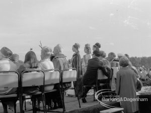 Barking Carnival 1968, showing beauty queens and spectators, 1968