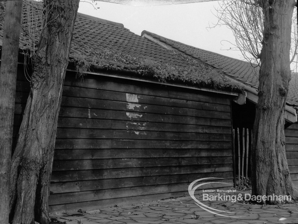 Barking Park Boat House Appeal to Ministry, showing south centre side, 1968