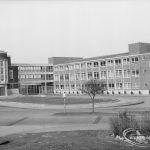 Civic Centre, Dagenham, with extension on right, 1969