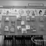Barking Libraries Children’s Book Week at Valence House, Dagenham, showing exhibition of children’s books, 1969