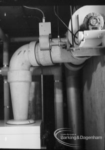 London Borough of Barking Borough Engineer, Heating and Ventilation, showing nozzle [possibly in Asta House, Chadwell Heath], 1969