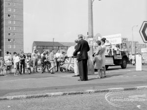 Dagenham Town Show 1969, showing street scene in Becontree Heath, 1969