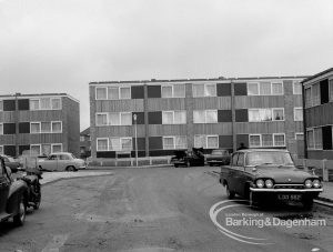 Housing on the Wellington Drive estate, Dagenham, 1970