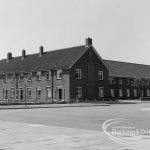 Mayesbrook housing development showing Bevan Avenue, Barking from north-east, 1970