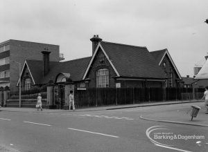 Village School in Ford Road, Dagenham, showing exterior view from south-east, 1970
