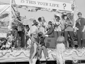 Dagenham Town Show 1970, showing ‘Is This Your Life?’ tableau, 1970
