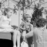 Dagenham Town Show 1970, showing three children on float, 1970