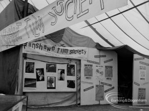 Dagenham Town Show 1970, showing exterior of the Fanshawe Film Society cinema, 1970