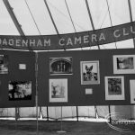 Dagenham Town Show 1970, showing display of photographic enlargements on Dagenham Camera Club stand, 1970