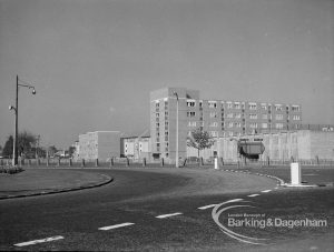 North-west corner of Becontree Heath housing development, 1970