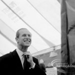 The Duke of Edinburgh’s visit to Cambell School, Langley Crescent, Dagenham, showing the Duke, 1970