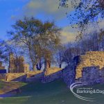 Old walls of Barking Abb...
