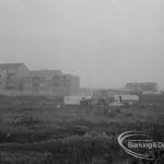 Gypsy encampment, showing caravans on land near Wellington Drive, Dagenham, 1970