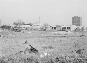 New William Ford Church of England Primary School, Ford Road, Dagenham, just south of Rectory Library, general view from south-west, 1971