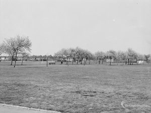The playing field  at Mayesbrook Park , Dagenham, 1971