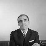 London Borough of Barking Mayor and Corporation members 1971 – 1972 taken at Barking Town Hall, showing Councillor E A Turner, 1971