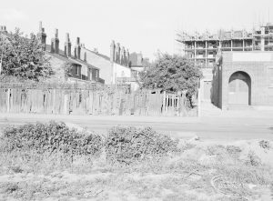 Footpath [to be closed] between Rectory Road and Vicarage Road, Dagenham, 1971