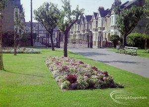 Britain in Bloom competition, showing St Chad’s Park, Chadwell Heath and Japan Road, 1971