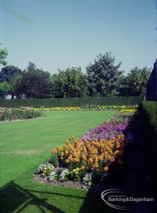 Britain in Bloom competition, showing St Chad’s Park, Chadwell Heath, 1971