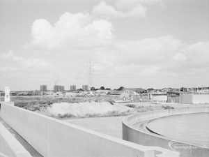 Sewage Works Reconstruction (Riverside Treatment Works) XXII, showing general view of recent work, 1971