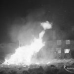 Guy Fawkes Night bonfire...