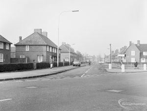 Halbutt Street, Dagenham, viewed from junction with Heathway, 1971