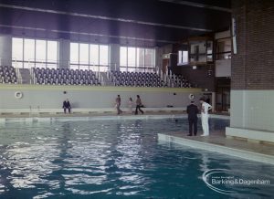 New Dagenham Swimming Pool at Becontree Heath, 1972
