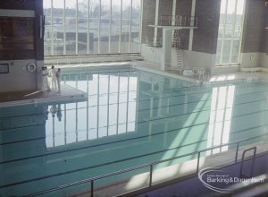 New Dagenham Swimming Pool at Becontree Heath, 1972