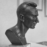 Bust of Jim Peters (prof...