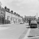 Photographic negative taken for London Borough of Barking Town Planning exhibition on ‘Beautifying Slum Areas’, 1972