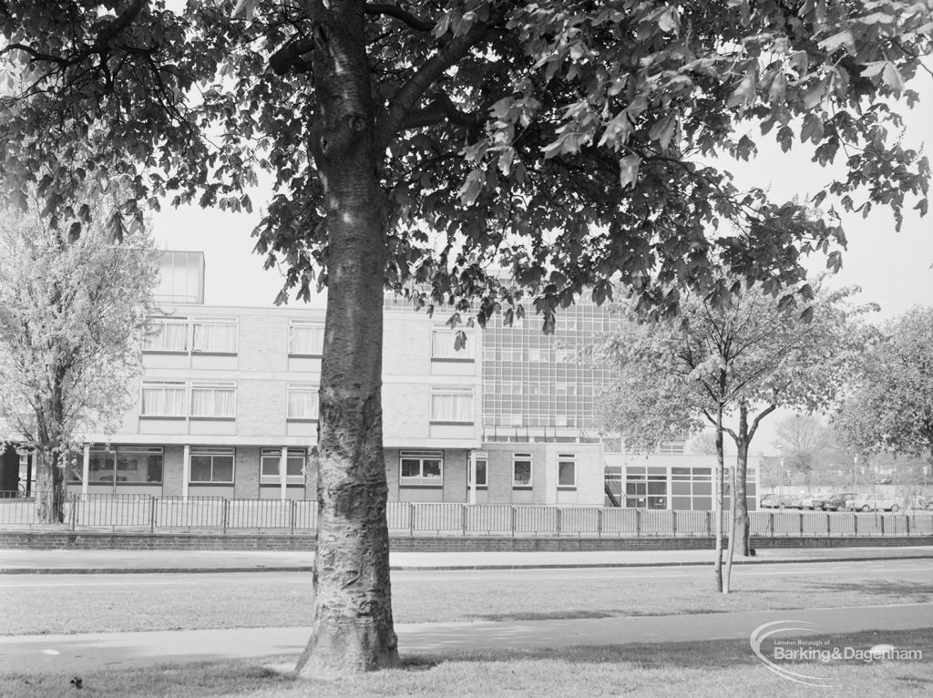 Nurses’ accomodation in Barking Hospital, Upney Lane, Barking, 1972