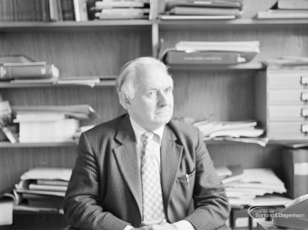 London Borough of Barking Branch Librarian and official photographer Mr Egbert Smart FLA, 1972