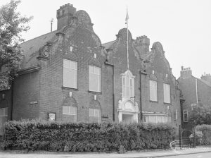 Former Friends’ Meeting House, Barking (also known as the Quaker Meeting House), 1972