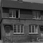 Old Barking, showing two houses in Morley Road, off King Edward’s Road, looking north, 1973