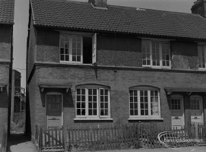 Old Barking, showing two houses in Morley Road, off King Edward’s Road, looking north, 1973