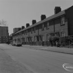 Old Barking, showing Boundary Road, north side from Greatfields Road, 1973