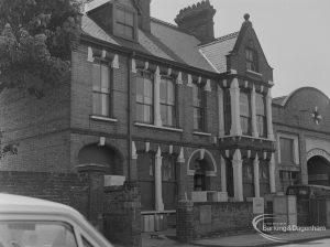 Old Barking, showing Cyril Lodge on south-west side east end of Glenny Road, 1973