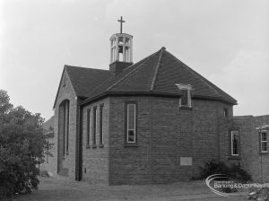 St Peter’s Church, Warrington Road, Dagenham from east, 1974