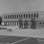 New Barking Central Library, Axe Street, Barking, left side, 1974