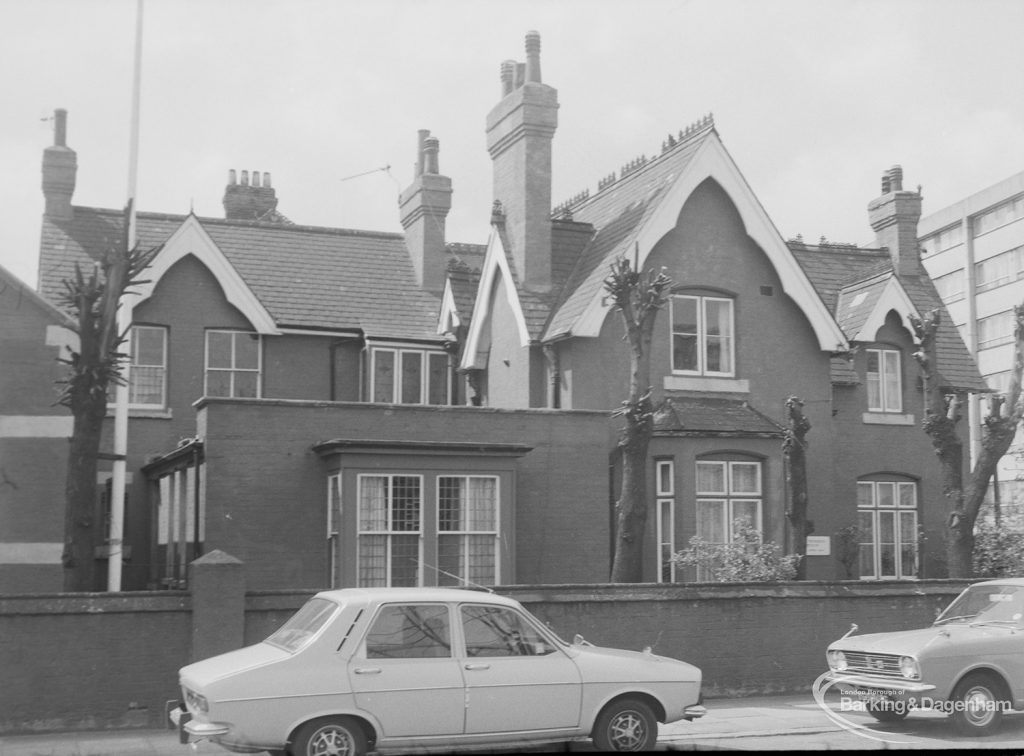 Ethelburga House, Linton Road, Barking [adjoining St Mary and St Ethelburga Roman Catholic Church], 1976