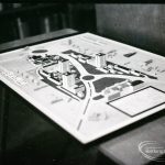 A model showing the rede...