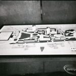 A model showing the rede...